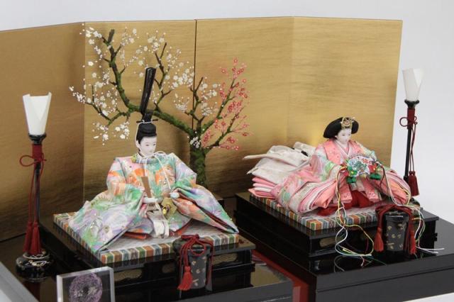 雛人形 親王平飾り 小出松寿 熊倉謹製頭 京十一番