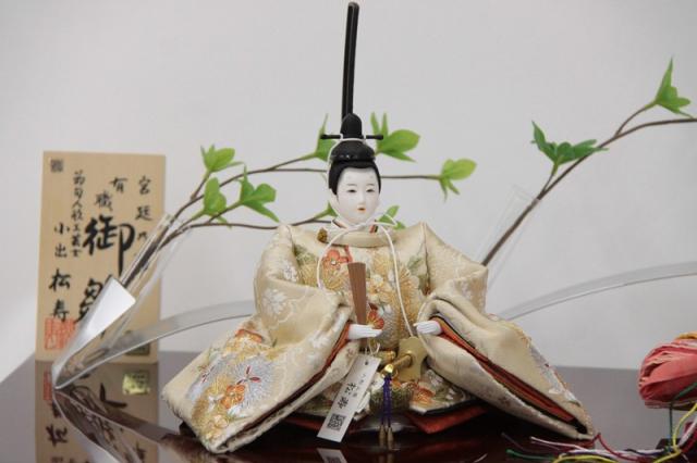雛人形親王平飾り 小出松寿 京刺繍 上 京十一番 松竹梅 hn196 hs1504 24hina-ya-to1537 押し花屏風 雛人形 親王平飾り 小出松寿 京刺繍 上 京十一番 松竹梅 hn196 hs1464