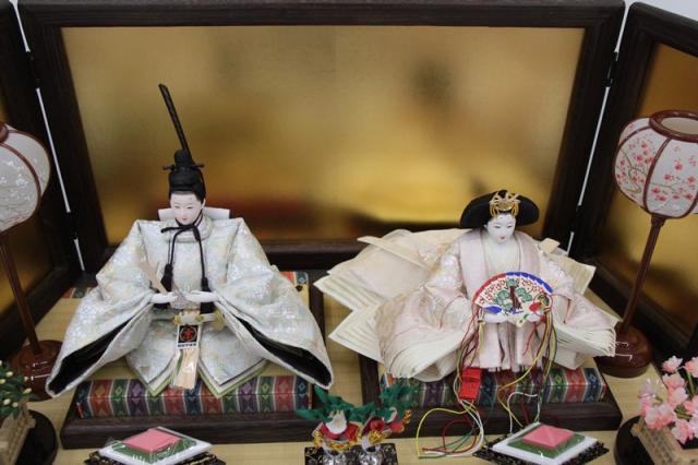 雛人形 親王平飾り 道翠 雅舞 舞三五親王 正絹袋帯 B314 hn378 hs1820 幅75cm 焼桐 金沢絹目 (24hina-ya-to1846) ひな人形 雛祭の通販は