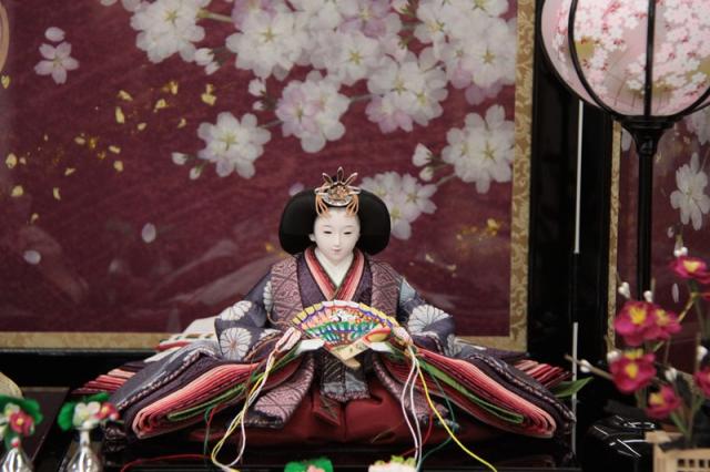 雛人形 親王平飾り 清水久遊 熊倉謹製頭 三五親王 エディション