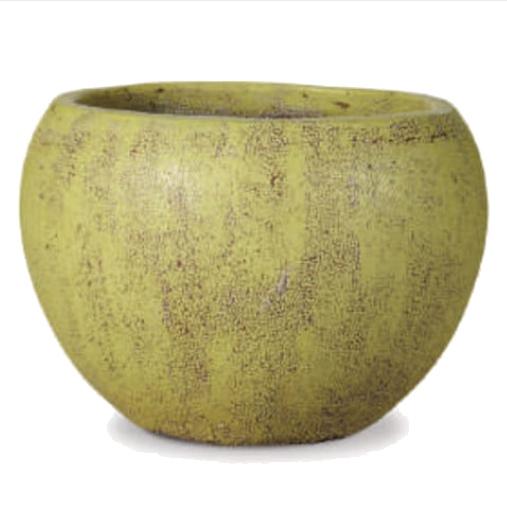 花・観葉植物用ポット リダン ボウル L 58/C イエロー（1個入り）rd-002y58e [KTp297] 大型ポット （代引き不可）ホテル・オフィスビル・店舗 エクステリア インテリア 28,925円