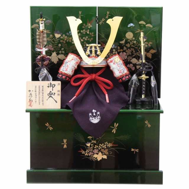 黒塗りピンク桜金彩屏風 実直