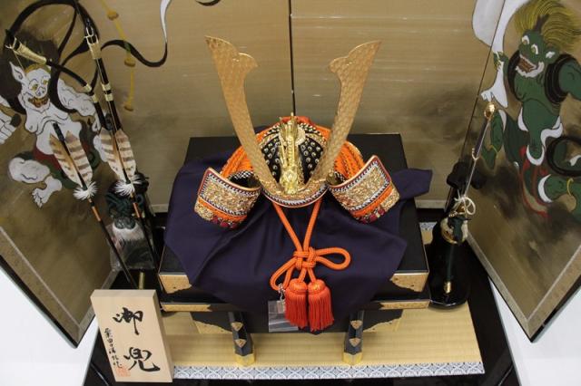 花丸 78cm 屏風　五月人形 花丸 78cm 屏風 五月人形 小型サイズ コンパクト 五月人形・兜