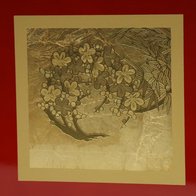 アウトレット品 屏風 単品 11号 金銀箔押 二曲屏風 金彩 雅山水 24a-ya-0492 アウトレット品 屏風 単品 11号 金銀箔押 三曲屏風 秋山満開