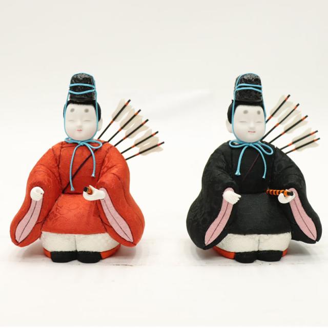 アウトレット品 雛人形 人形単品 木目込み人形 随身・仕丁セット 芙蓉