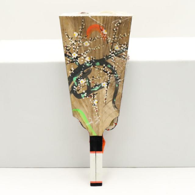 アウトレット品 正月飾り 羽子板 23号 浅妻 正絹 押絵羽子板 高さ73cm