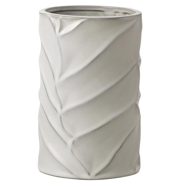 花瓶 フラワーベース Ceramic Display merkki メルキ antique white （1個入り） [178-342-180] [p78] ストーンウェア （代引き不可） インテリア ディスプレイ