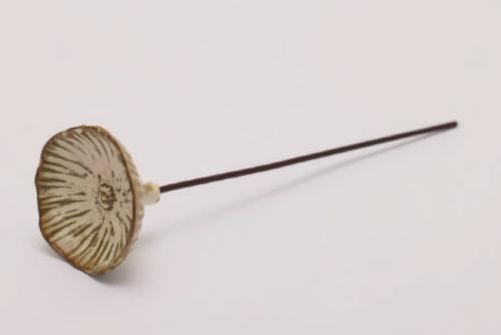 ガーデンアクセサリ カローラ セラミックピック RD DECORATION （4個入り） 26032 （代引き不可） ガーデン雑貨 FARM (p375)