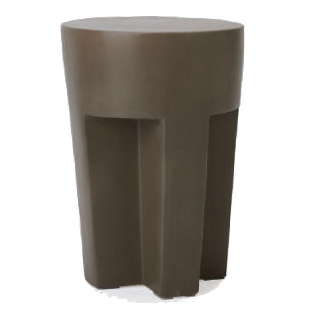 アウトドア ファニチャー クレタス プラス 33/A ダークコンクリート チェア（1個入り）kol-cr02dc [OLp74] ファニチャーコート付 （代引き不可）ホテル・オフィスビル・店舗 エクステリア ガーデン