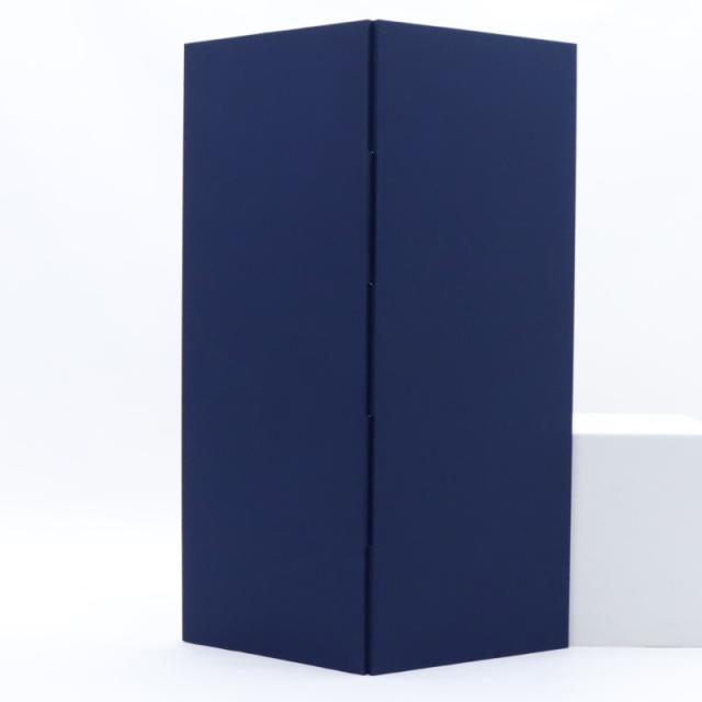 アウトレット品 屏風単品 二曲屏風 4尺 黒シルク 天空の龍 レトロ アート