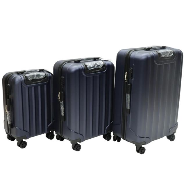 ファッション 雑貨 スーツケース L/M/S 3個SET/NAVY （hw0002-ny） スーツボックス キャリーバック 旅行かばん