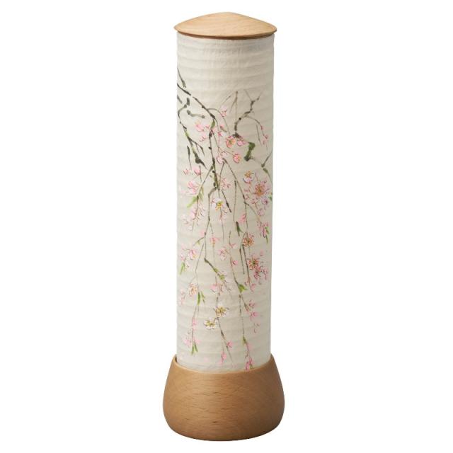 盆提灯 岐阜提灯 置き提灯 創作提灯 沙羅（さら） 黒檀調320月影 廻転 (P17)(2033) 盆提灯 岐阜提灯 置き提灯 創作提灯 沙羅（さら） 黒檀調320月影 廻転 (P11