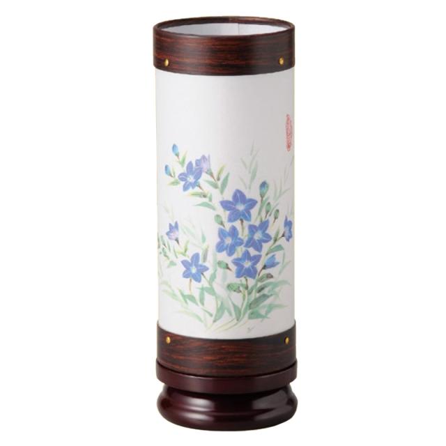 盆提灯 岐阜提灯 置き提灯 創作提灯 沙羅（さら） 黒檀調320月影 廻転 (P17)(2033) 盆提灯 岐阜提灯 置き提灯 創作提灯 沙羅（さら） 黒檀調320月影 廻転 (P11