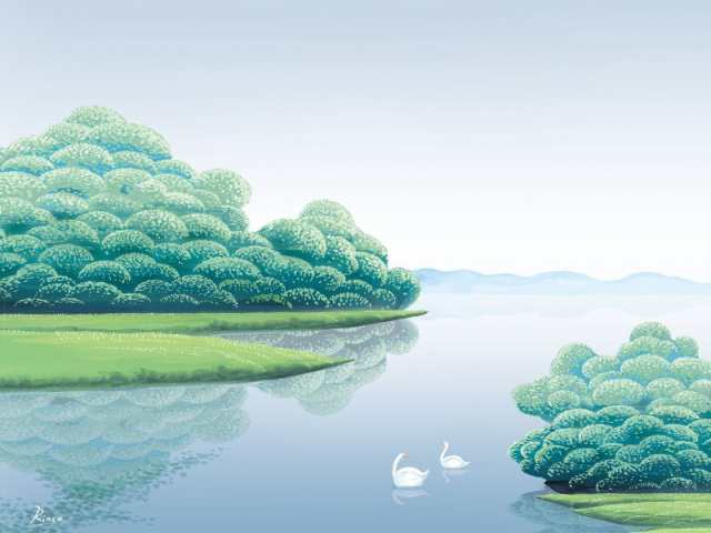 額絵 [森と湖のある風景] 【湖畔夏朝】 [F4] [竹内凛子] [G4-CA005-F4]【代引き不可】の通販はau PAY マーケット -  ちぐさや | au PAY マーケット－通販サイト