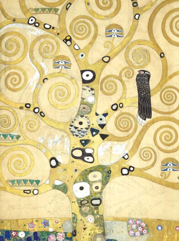 イタリア製　額絵　グスタフ・クリムト 生命の樹 ストックレー・フリーズゴールド イタリア製 額絵 グスタフ・クリムト 生命の樹 ストックレー