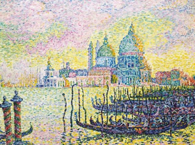 額絵 シニャック ヴェニスの大運河 f8サイズ 世界の名画シリーズ