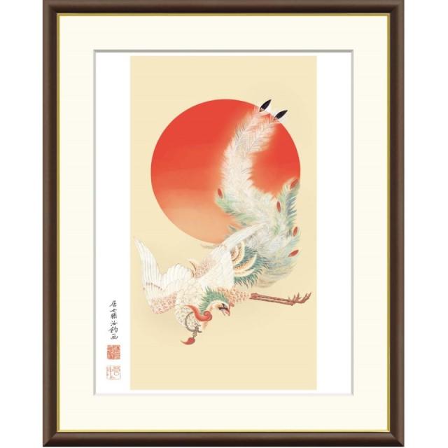 油絵額/フレームセット 〔F6号〕坪井志朗「上高地大正池」 460×552×55mm 金フレーム 化粧箱入り 油絵額⁄フレームセット 〔F6号〕坪井志朗「上高地大正池」 460×