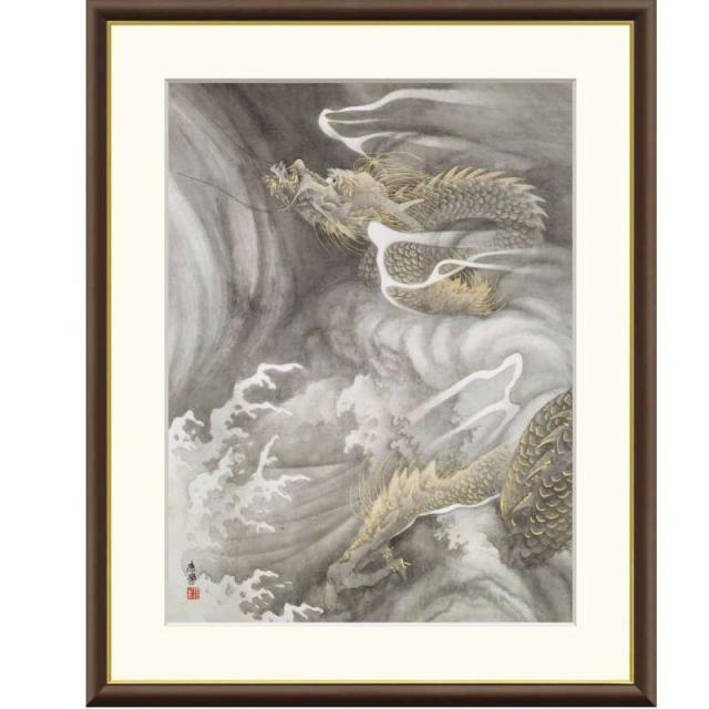 山応挙 雲龍図 f6サイズ 日本の名画シリーズ Okyo gk-a5-j2091-f6（p106） （J2-091/f6）