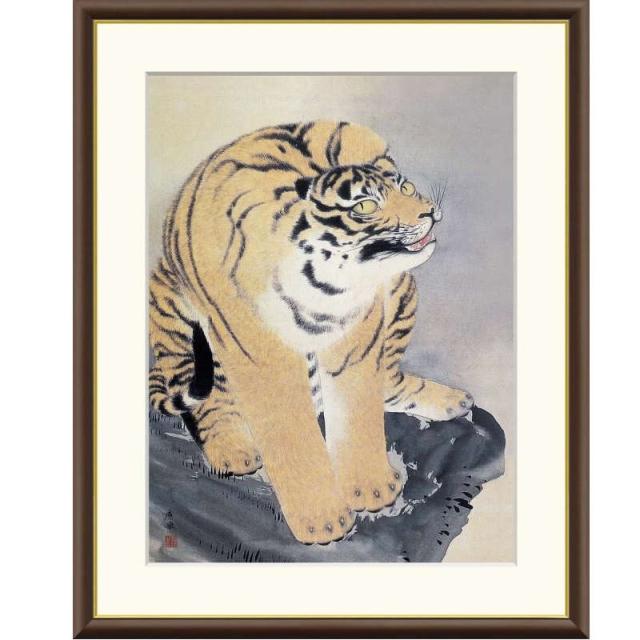 油絵 F8 虎 トラ 【公式通販】