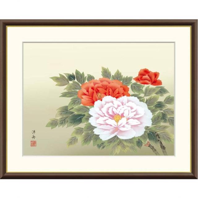 額絵 菱田春草 芦に白鷺 f8・f6・f4サイズ 日本の名画シリーズ Shunso