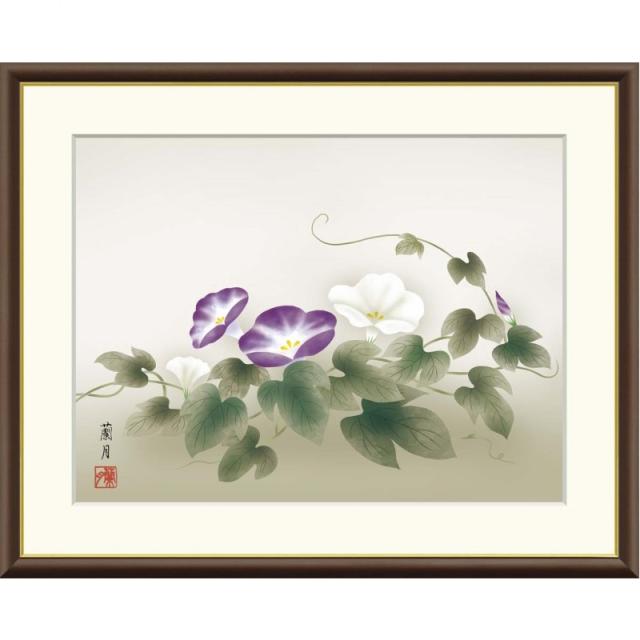 花鳥画の掛け軸　名花繚乱／年中掛け