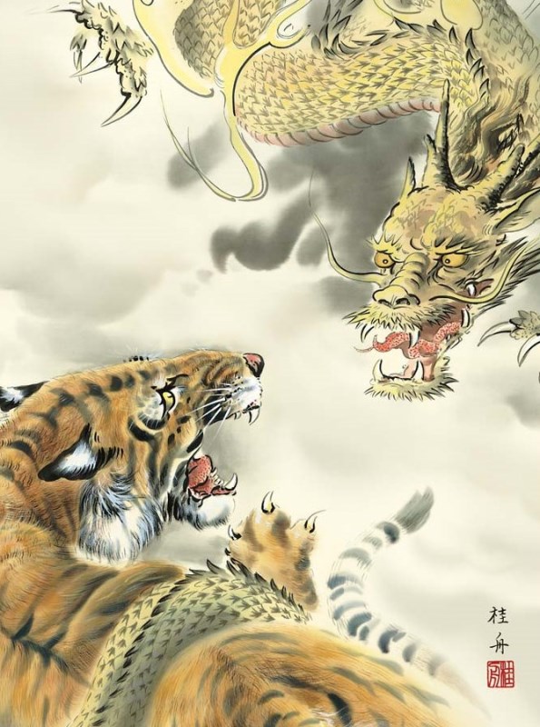 油絵 「虎」サイズ:F6 油絵「虎」サイズ:F6