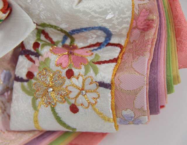 雛人形 親王収納飾り 小出松寿 おぼこ雛 四寸 京刺繍 hn188 hs164 幅60cm ぶどう透かし屏風 2人 (24hina-ya-to0189) ひな人形 雛祭の通販は