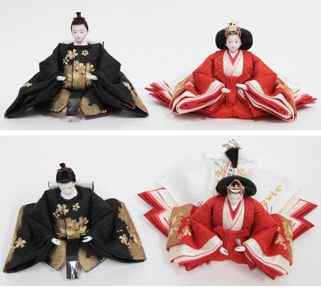 雛人形 五人 収納三段飾り 田村芙紗彦 熊倉謹製頭 京十一番 金雲金梅 hn216-62 hs2212 幅70cm 天竜杉 (24hina-ya-to2212) ひな人形 雛祭の通販は