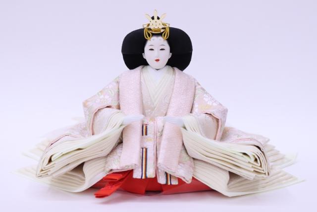 雛人形 親王平飾り 道翠 雅舞 舞三五親王 正絹袋帯 B314 hn378 hs1820 幅75cm 焼桐 金沢絹目 (24hina-ya-to1846) ひな人形 雛祭の通販は