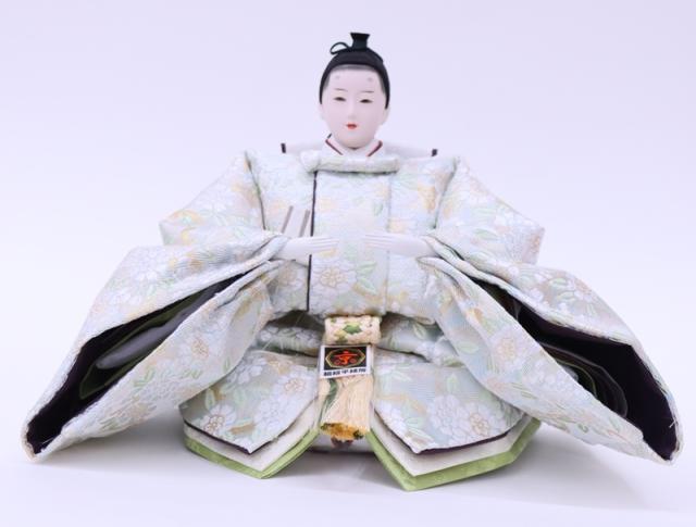 雛人形 親王平飾り 道翠 雅舞 舞三五親王 正絹袋帯 B314 hn378 hs1820 幅75cm 焼桐 金沢絹目 (24hina-ya-to1846) ひな人形 雛祭の通販は