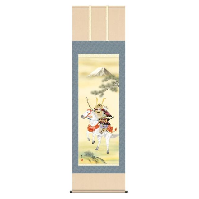 掛軸 上村松園 雪 (ゆき) 尺五 (KZ3G9-030) (代引き不可) 掛け軸 掛軸