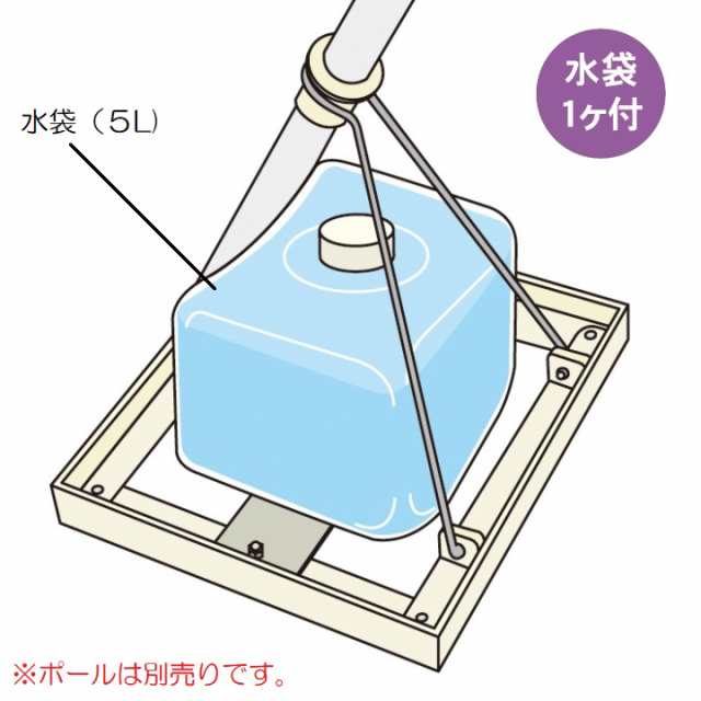 徳永鯉 鯉のぼり用 ウェイトタイプ取付器具 [b-300-367] 日本の伝統文化 こいのぼり