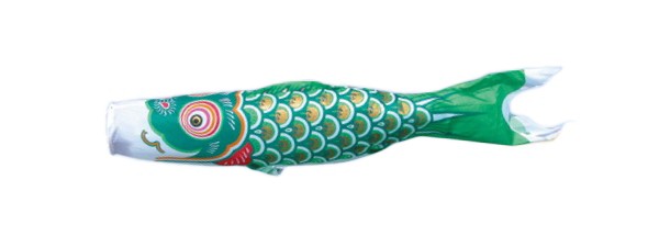 徳永 鯉のぼり 庭園用 ポール別売り 大型鯉 10m鯉5匹錦龍 金太郎付