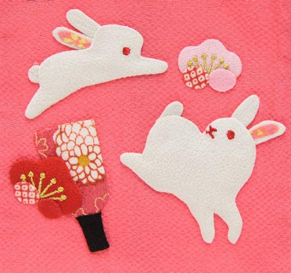 名前旗 押絵親子うさぎ ピンク生地 水色15糸刺繍文字 特中 スタンド付き 命名座敷旗 雛人形 高さ56cm Sb 3 N1 Mb の通販はau Pay マーケット ちぐさや