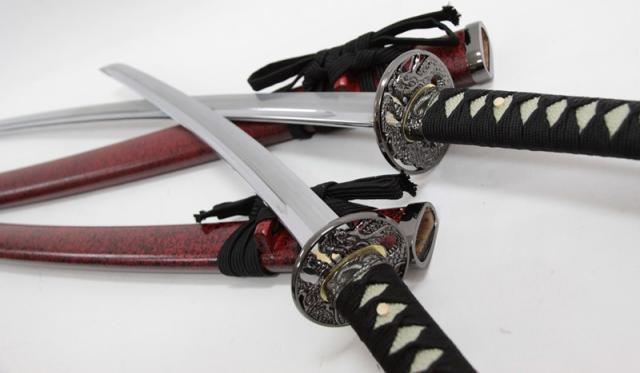 模造刀 坂本竜馬 モデル 大小セット 幕末シリーズ(坂本龍馬 模造刀