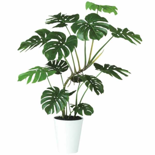 人工観葉植物 ワイルドモンステラ 140 ポット付き 高さ140cm （P92