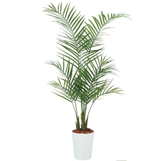 人工観葉植物 アカシヤシ PE 130 ポット付き 高さ130cm （P85-99159) （代引き不可） インテリアグリーン フェイクグリーンの通販は 36,855円