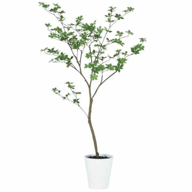 人工観葉植物 ドウダンツツジ FST 130 ポット付き 高さ130cm （P77-99377) （代引き不可） インテリアグリーン  フェイクグリーン｜au PAY マーケット