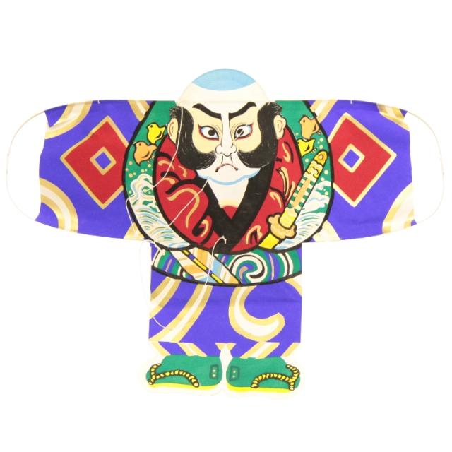 インテリア 手描き和凧 中奴凧 約縦45×横60cm【ヤ-20ロ】奴凧 紫 お正月飾り 壁掛け可・飾凧 日本の伝統の通販は 5,810円