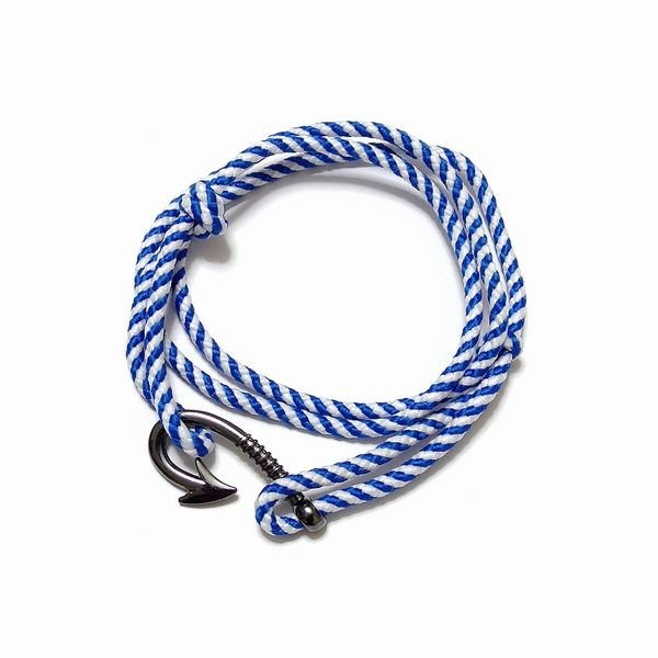 ブレスレット メンズアクセサリー アクセサリー ファッション 釣り針 モチーフ カラフル ロープ おしゃれ ラップブレスレット 父の日の通販はau Pay マーケット Tre Fiore