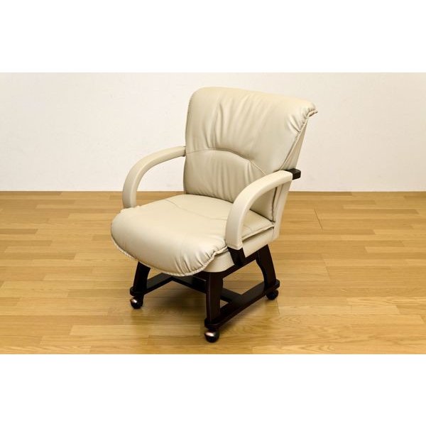 ARIES　キャスター付きダイニングチェア　ナチュラル ARIES キャスター付きダイニングチェア ナチュラル ダイニングチェア