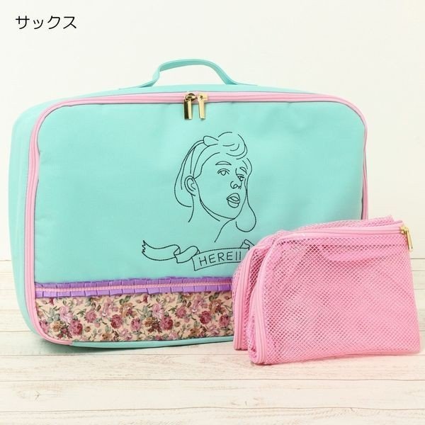 ポーチ レディースバッグ レディースファッション Face 刺繍 Big 下着