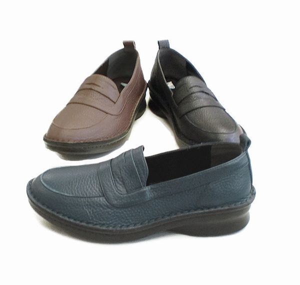 パンプス レディースシューズ レディースファッション 靴 フラットスリッポン 22.0 24.5 2色展開 コンフォート スリッポン カジュアル