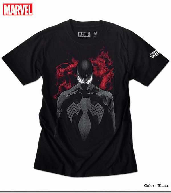 半袖 Tシャツ カットソー トップス メンズファッション シリアスな雰囲気 ブラックスパイダーマン 渋い Marvel マーベル クールの通販はau Pay マーケット Tre Fiore