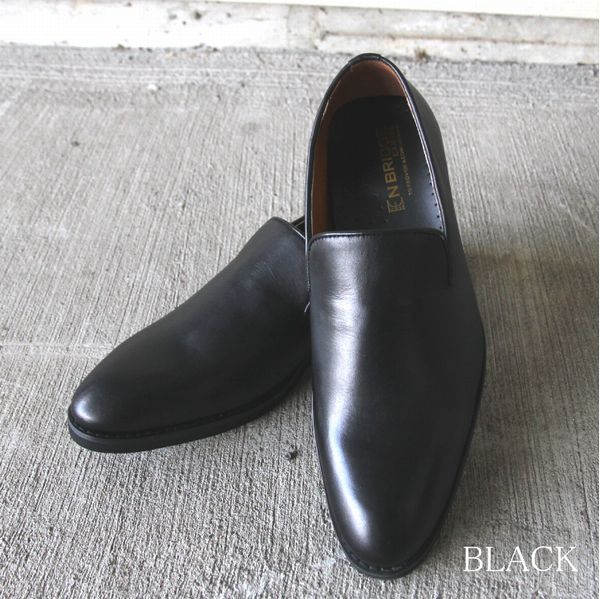 ビジネスシューズ メンズシューズ 紳士靴 メンズファッション 靴 en bridge casual 本革 カジュアルシューズ オニグリ スリッポンタイプ 【送料無料】_1