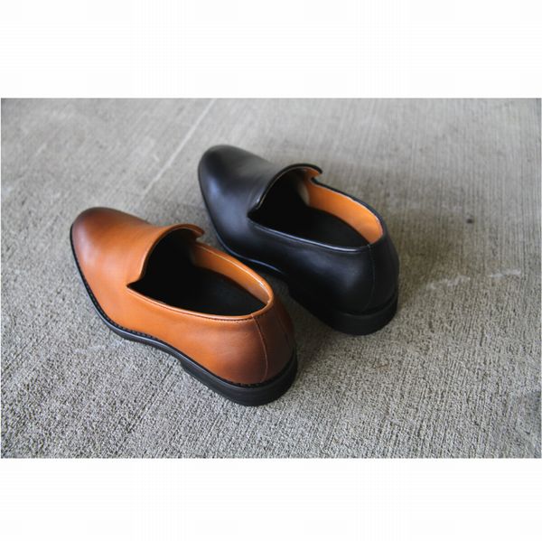 ビジネスシューズ メンズシューズ 紳士靴 メンズファッション 靴 en bridge casual 本革 カジュアルシューズ オニグリ スリッポンタイプ 【送料無料】_6
