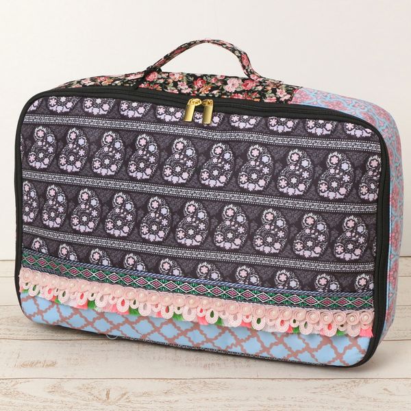 レディースバッグ レディースファッション モロッカン PRINT 衣装ケース おしゃれ 旅行 トラベル