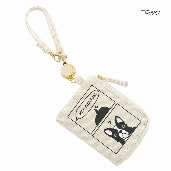 パスケース 定期入れ ファッション小物 レディースファッション キャンバス ブブリン キー パスポーチ 手触りのいい イラスト シンプルの通販はau Pay マーケット Tre Fiore