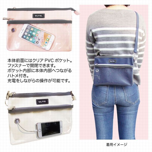 ショルダーバッグ レディースバッグ レディースファッション クリア Pvcポケット レディース サコッシュ クリアポケット 多機能の通販はau Pay マーケット Tre Fiore
