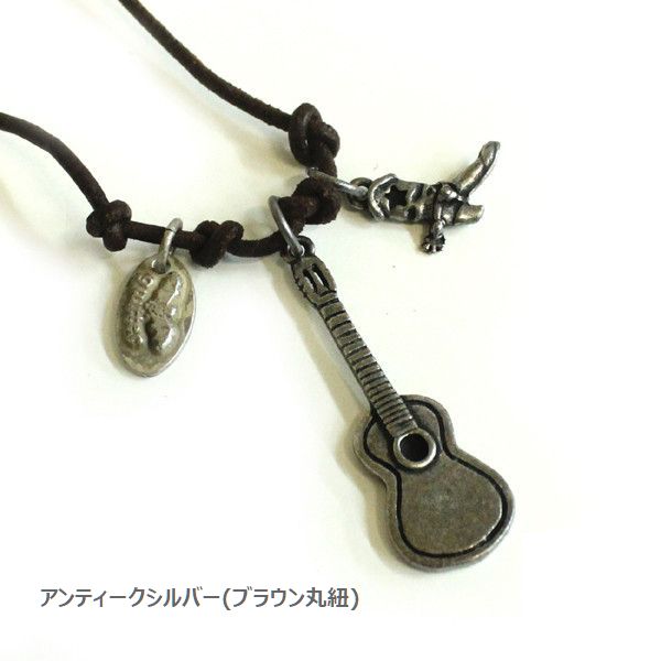 ネックレス ペンダント メンズアクセサリー アクセサリー ファッション ギター ブーツ ヴィンテージ加工 レザーネックレス 日本製 Madeの通販はau Pay マーケット Tre Fiore